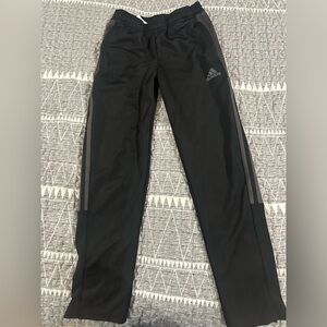 EUC Adidas Kids Black Joggers, Size L (11/12) - Girl